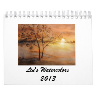 Lins Watercolors2013 Kalender