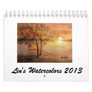 Lins Watercolors2013 Kalender