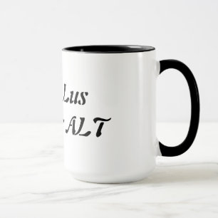 Linse Lus. Ses över Alt. Mugg