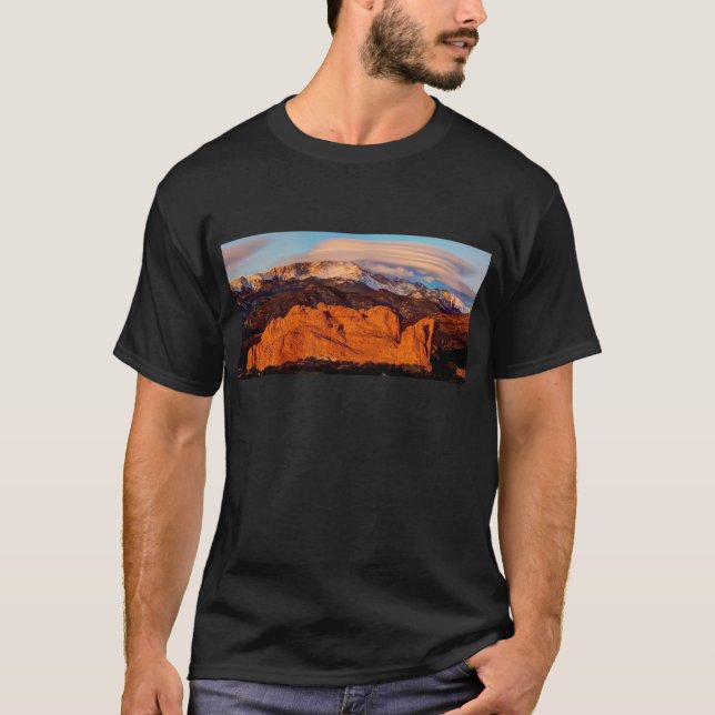 Linsformat moln tee shirt (Framsida)
