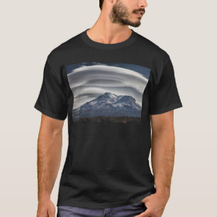 LINSFORMAT OVANFÖR MT-SHASTA #3 T SHIRT