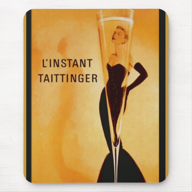 L'Instant Taittinger Mousepad Musmatta (Framsidan)