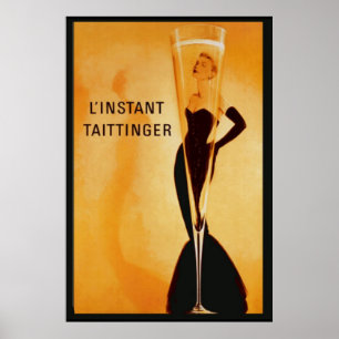 L'Instant Taittinger Poster Skriv ut