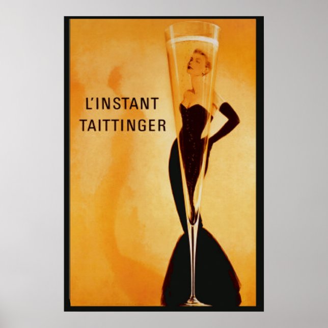 L'Instant Taittinger Poster Skriv ut (Framsidan)