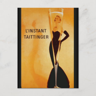 L'Instant Taittinger Vykort