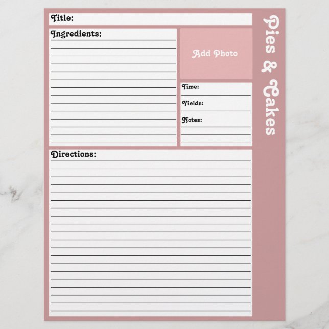 Lintade mottagarsidor (Mauve) (Framsida)