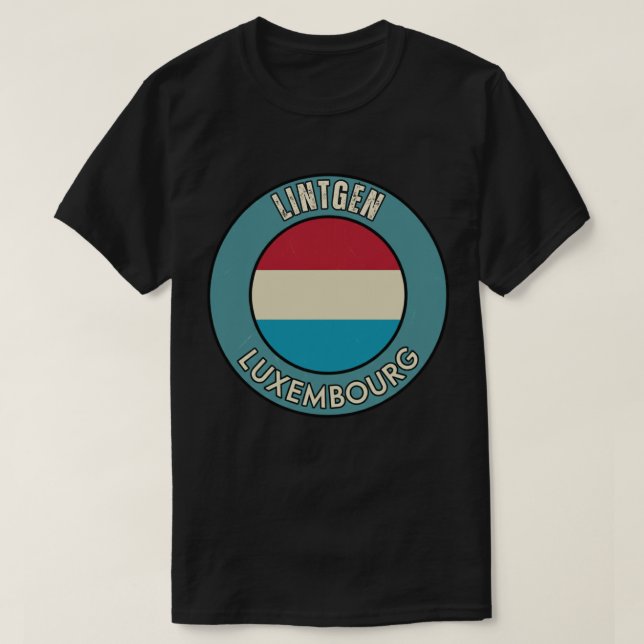 Lintgen, Luxemburg T Shirt (Design framsida)