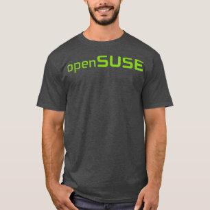 Linu openSUSE älskare tagline Open Source Os T T Shirt