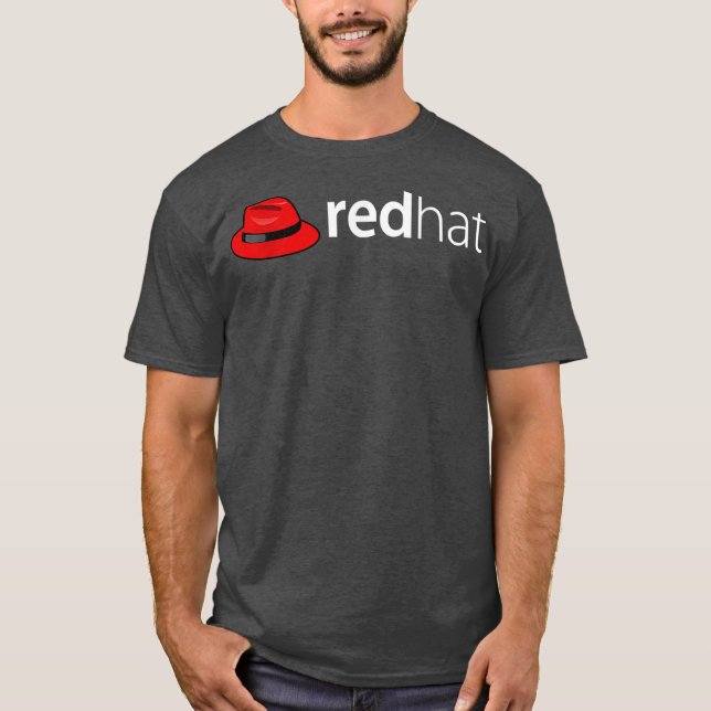 Linu redhat älskare T Penguin Tu Open Source Os T Shirt (Framsida)