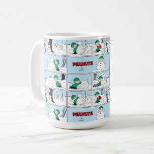 Linus Bygger A Snögubbe Kaffemugg