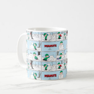Linus Bygger A Snögubbe Kaffemugg