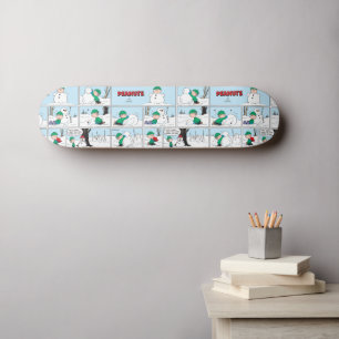 Linus Bygger A Snögubbe Mini Skateboard Bräda 18,5 Cm