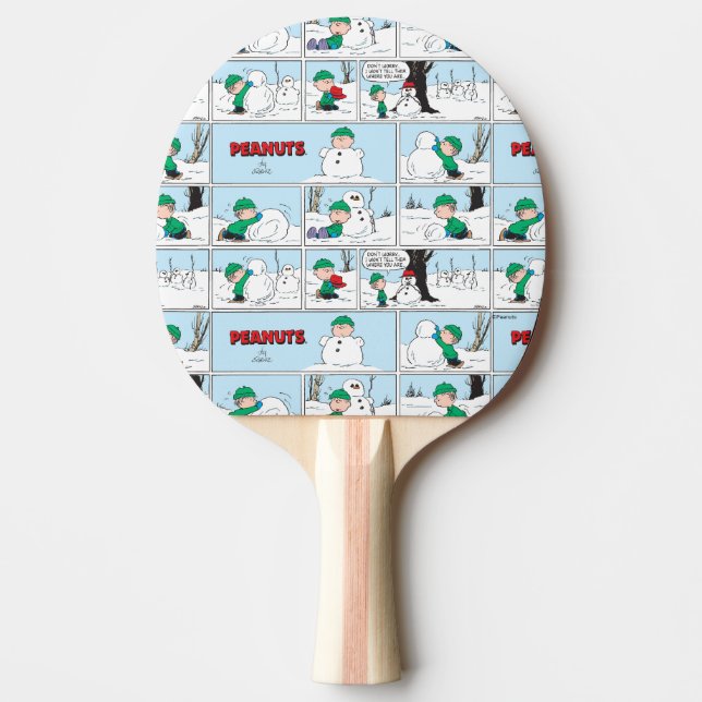 Linus Bygger A Snögubbe Pingisracket (Framsidan)