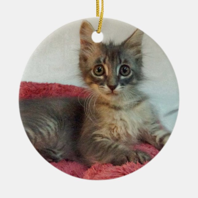 Linus Julgransprydnad Keramik (Framsidan)