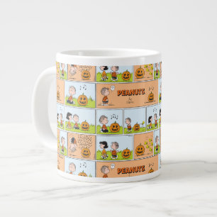 Linus & Lucy   Singing Jack-O-Lantern Jumbo Mugg