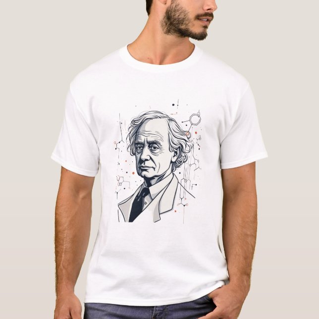 Linus Pauling Day T Shirt (Framsida)