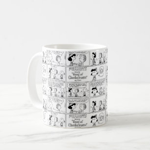 Linus Tells Lucy Hon är Crabby Kaffemugg