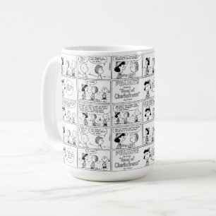 Linus Tells Lucy Hon är Crabby Kaffemugg