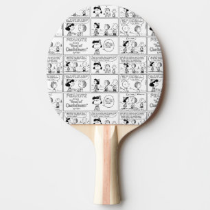 Linus Tells Lucy Hon är Crabby Pingisracket
