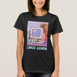 Linux Admin Linux Pingvin Linux Information Färdi T Shirt