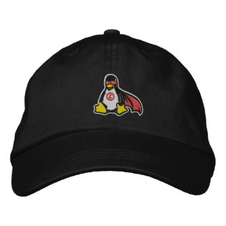 Linux Avenger Penguin Hat Broderad Keps