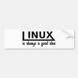 Linux Bildekal