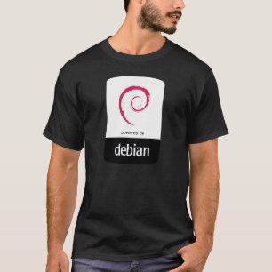 Linux - Driftsatt av Debian T-Shirt