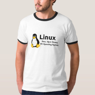 Linux: Fri öppen källT-tröja T Shirt