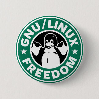 LINUX - GNU - Knappen FRIHET Knapp