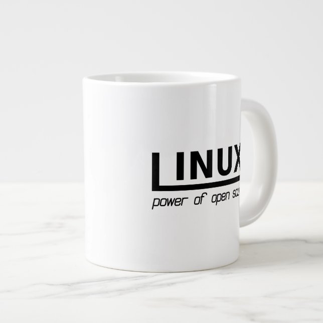 Linux Jumbo Mugg (Framsida höger)