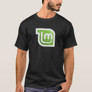 Linux - Mint front och bak T-Shirt