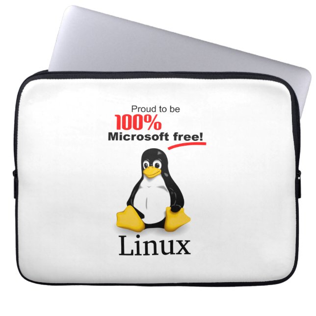 Linux Neoprene Laptop sleeve 15 tum - Microsoft Fr (Framsidan)