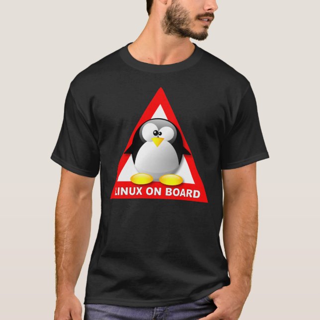 LINUX OMBORD TEE (Framsida)