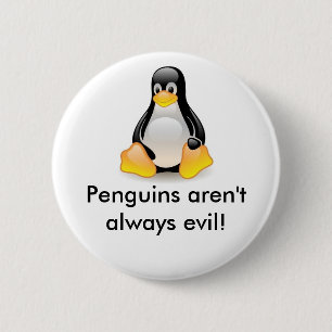 linux-pingvin-tux knapp