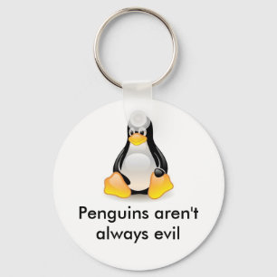 linux-pingvin-tux nyckelring