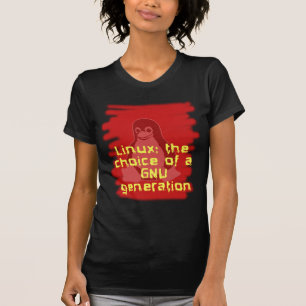 Linux: Primat av en GNU-generation T-shirt