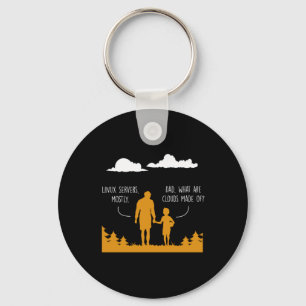 Linux Programmer Developer Coder Programming Gift Nyckelring