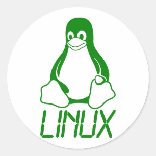Linux Runt Klistermärke