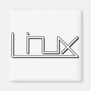 Linux (slät) magnet