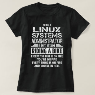 Linux-systemadministratör T Shirt