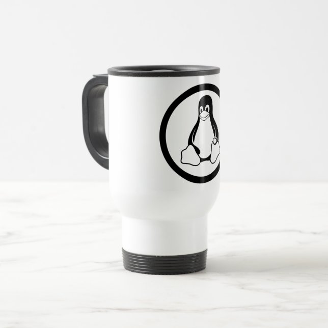 Linux Tux Mugg (Framsida vänster)