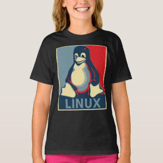 Linux tux penguin obama poster Classic T-Shirt