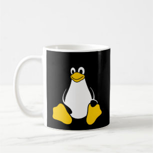Linux Tux Penguin Open Source Nerd Geek Kaffemugg