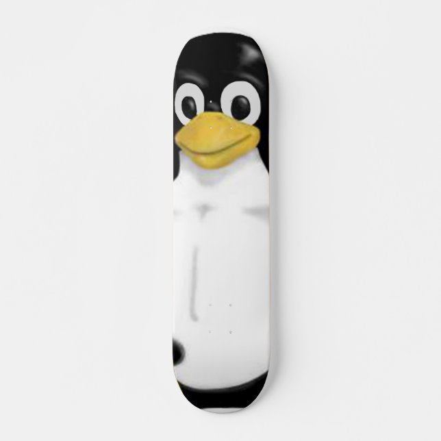 Linux"Tux" pingvin Skateboard Bräda 19,5 Cm (Framsida)