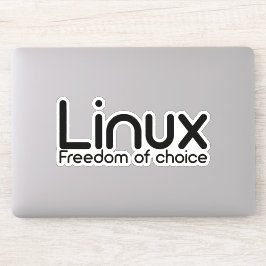 Linux - Valfrihet Klistermärken