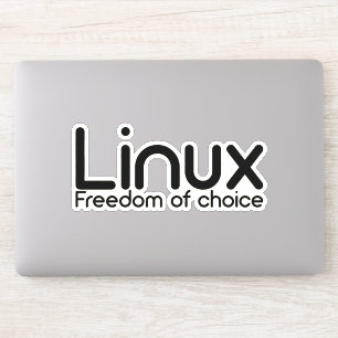 Linux - Valfrihet Klistermärken
