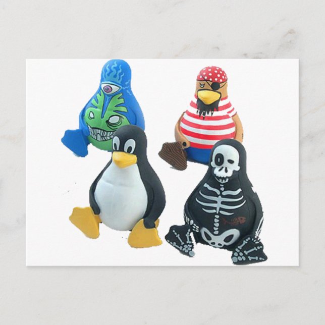 linux vykort (Framsida)