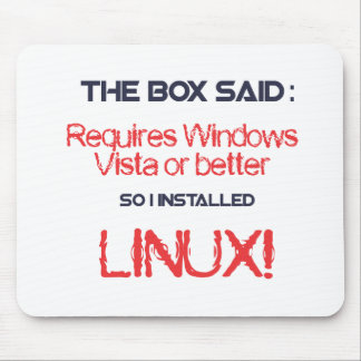 Linuxen är bättre musmatta