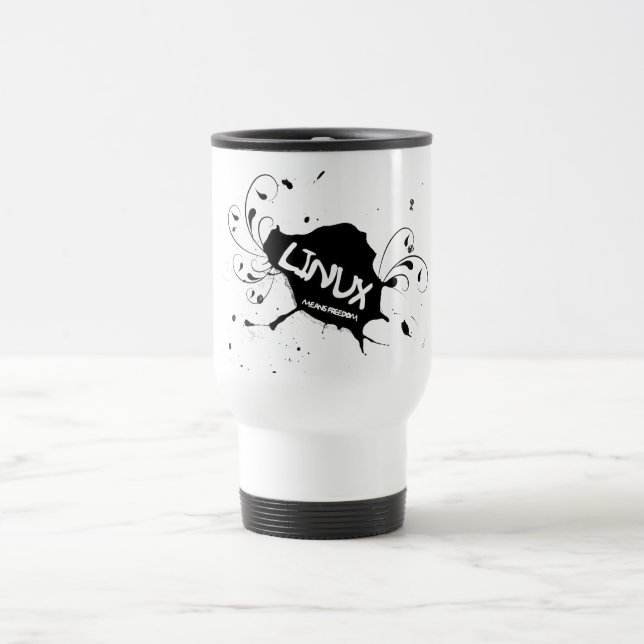 Linuxen betyder frihet resemugg (Center)