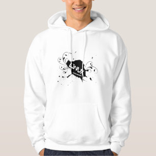 Linuxen betyder frihet sweatshirt med luva